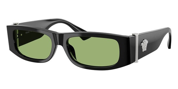 Lunette noir a teinte verte