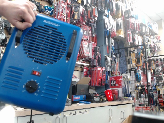 Heater pour camping bleu