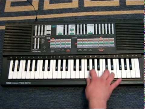 Piano yamaha pss-570