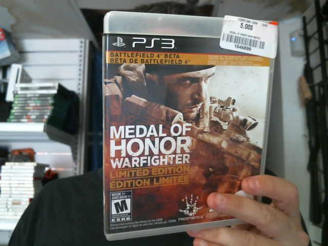 Medal of honor warfighter