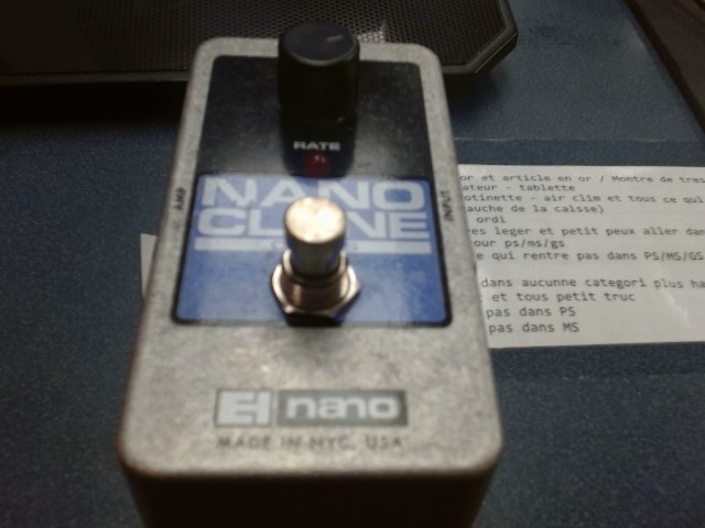 Pedale nano clone chorus