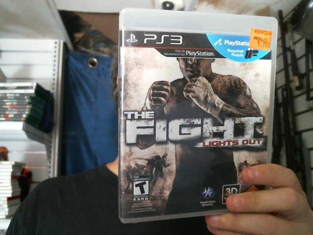 The fight lights out