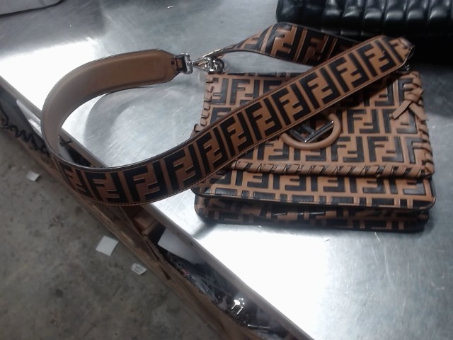 Zucca ff logo shoulder bag