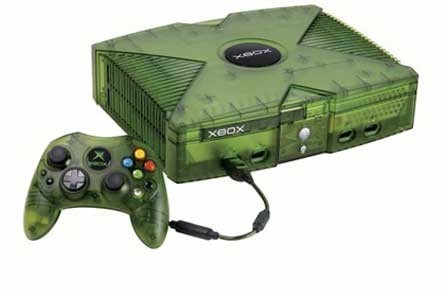 Original xbox halo edition console