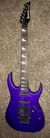 Guitard electric ibanez mauve ex sereie