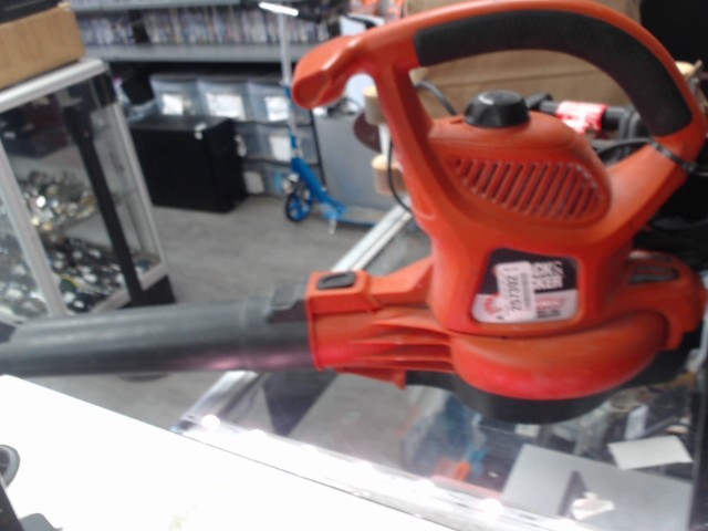 Souffleur black and decker leaf frog