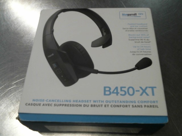 Black headset new in box noise cancel