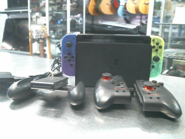 Switch avec dock (pas de chargeur)
