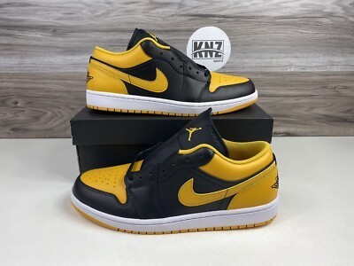 Soulier jordan jaune et noir