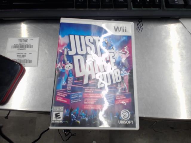 Jeu nintendo wii just dance 2018