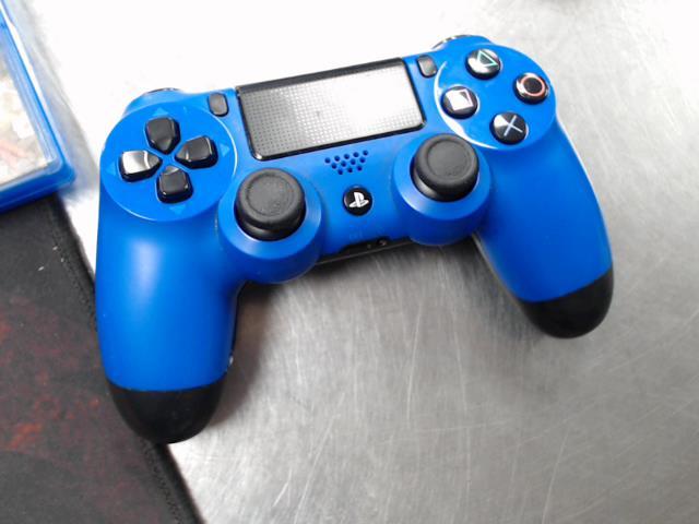 Manette palystation 4 bleu