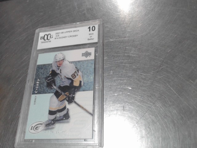 2007-08 upper deck ice sidney crosby