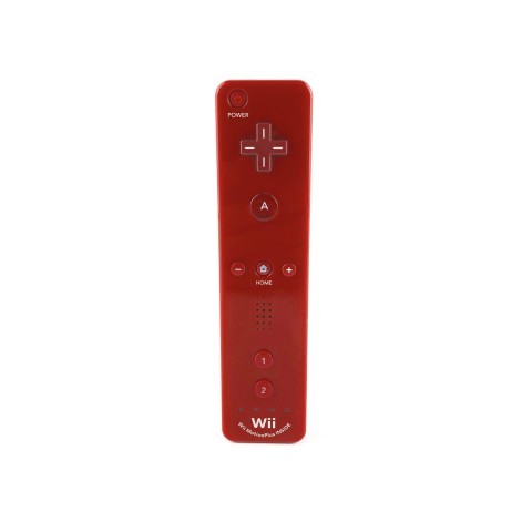 Red nintendo motion plus remote controll