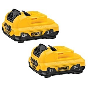 12v dewalt 1,3ah battery