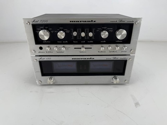 Full set marantz amp+stereo console