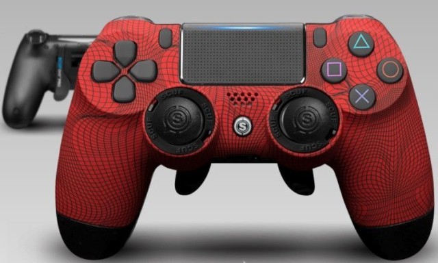 Ps4 controller rouge