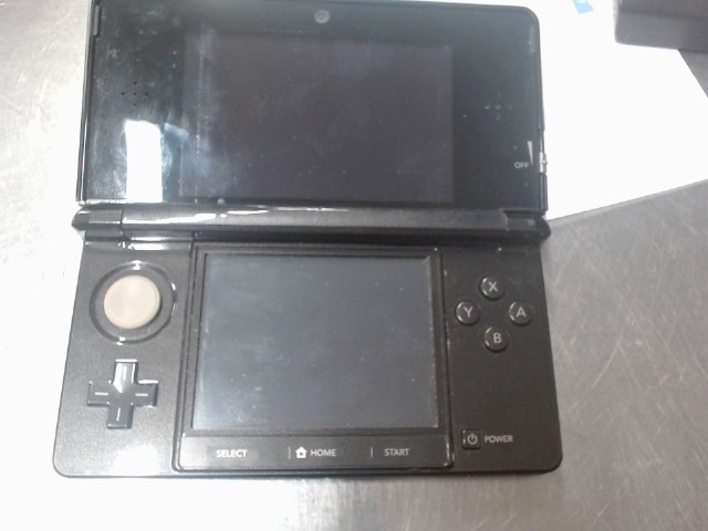 Nintendo 3ds fade grey black x fil