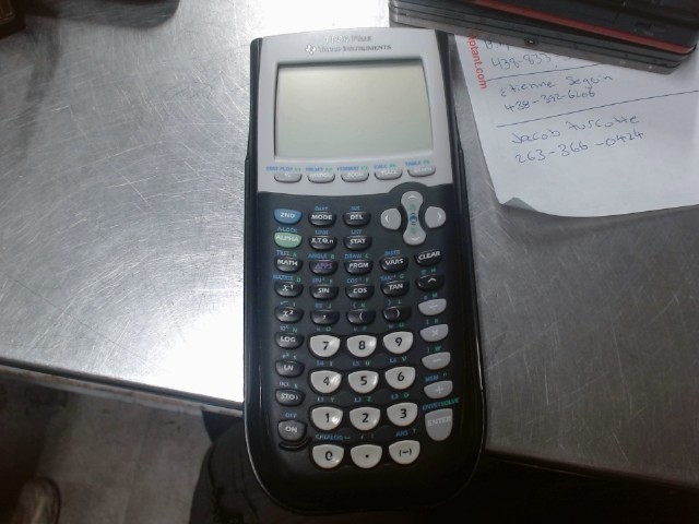 Ti-84 graphic calculator