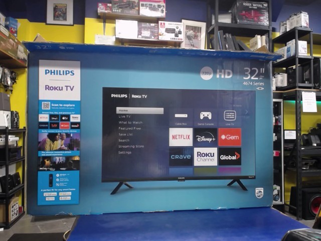 Tv + man
