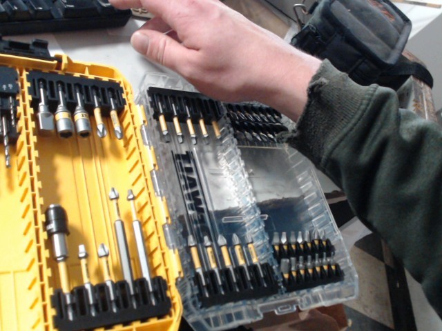 Kit de 44pc drill bit