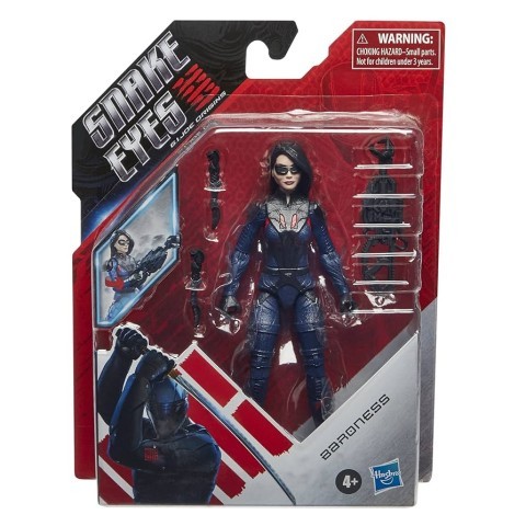 Snake eyes baroness hasbro figurine