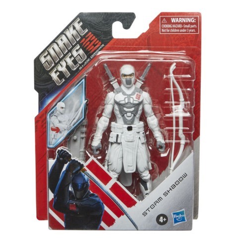 Snake eyes storm shadow figurine