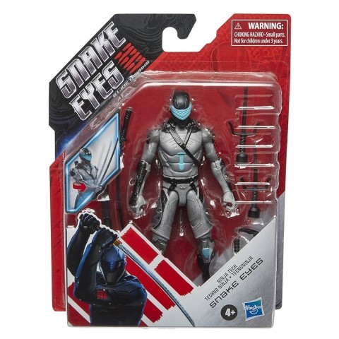 Snake eyes technoninja hasbro figurine