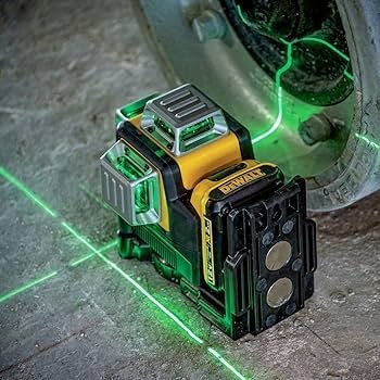 Dewalt laser with battery