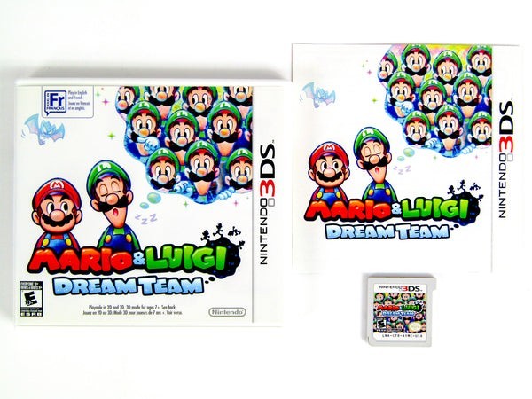 Mario&luigi dream team 3ds