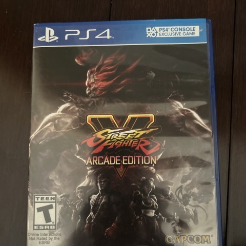 Street fighter v arcade edition ps4