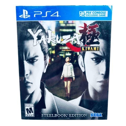 Yakuza kiwami steelbook edition ps4