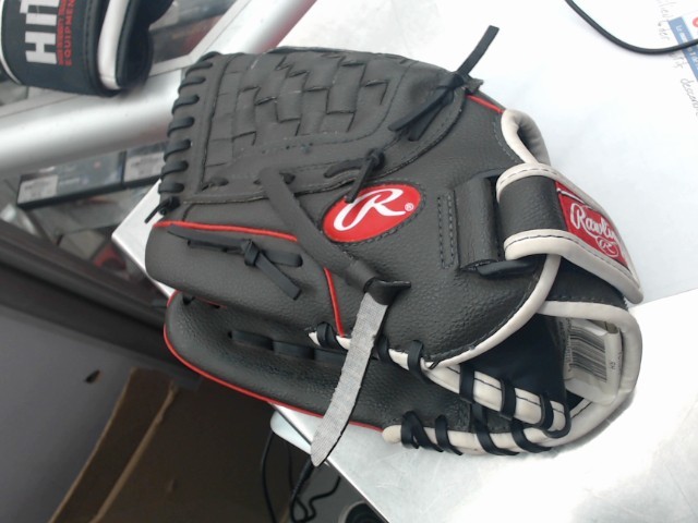 Gant de baseball noir et rouge