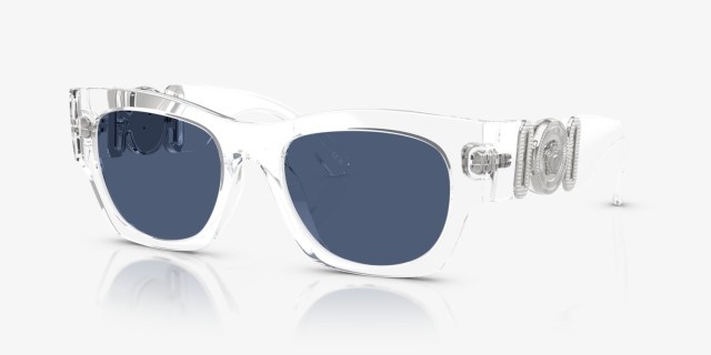 Versace transparent sunglasses