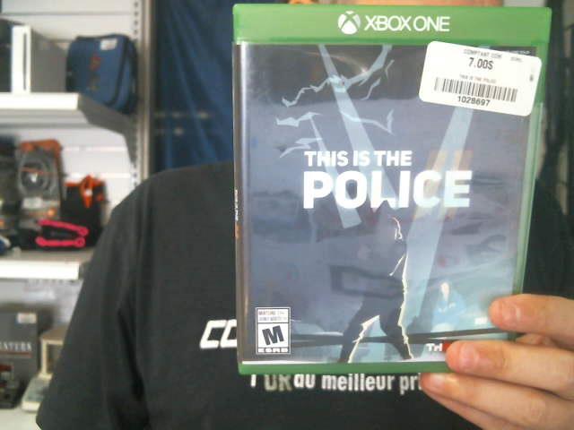 This is the police