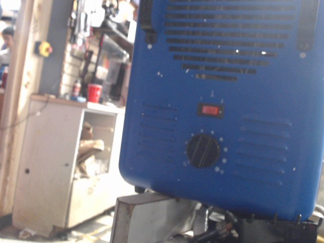 Heater bleu a cable test