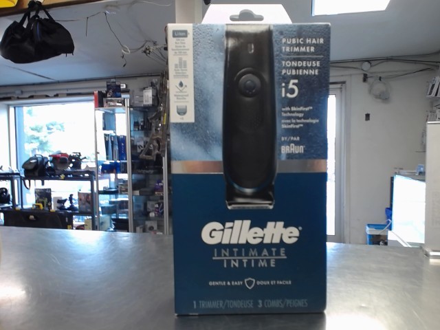Pubic hair trimmer gillette neuf