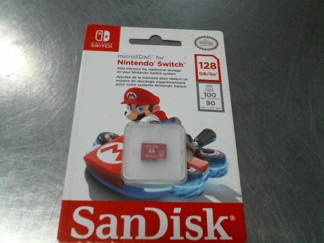 Sandisk 128gb micro sdxc for switch