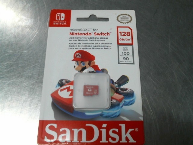 Sandisk 128gb micro sdxc for switch