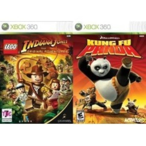 Lego indiana jones et kung fu panda