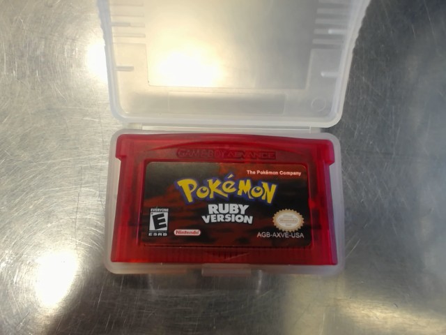 Pokemon ruby version (reproduction)