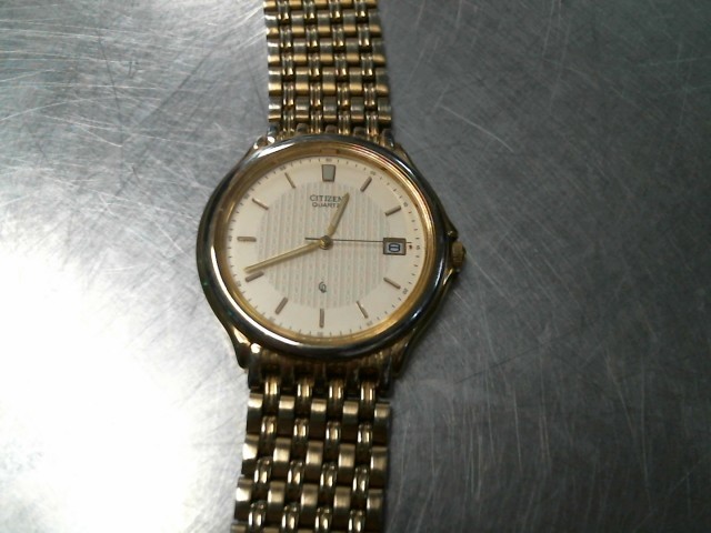 Montre citizen quartz gold tone