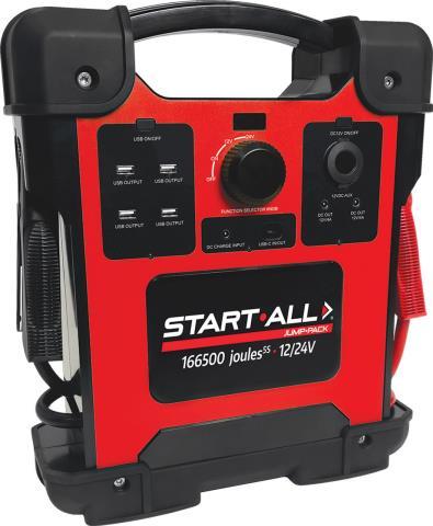 Jump pack 10000-133200 joules booster