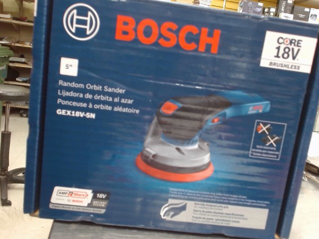 Ponceuse neuve dans boite/18v/5pouces