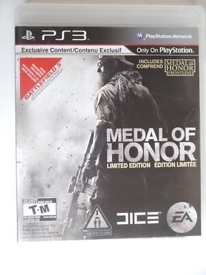 Medal of honor limited edition ps3