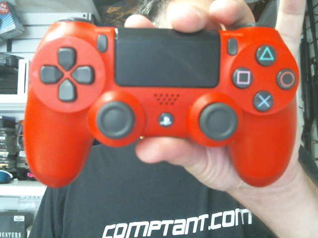 Manette ps4 rouge