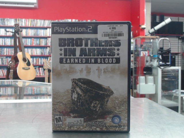 Brothers in arms earned in blood