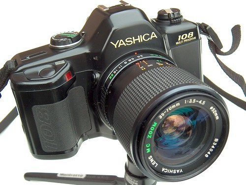 Lot camera + lens + bag