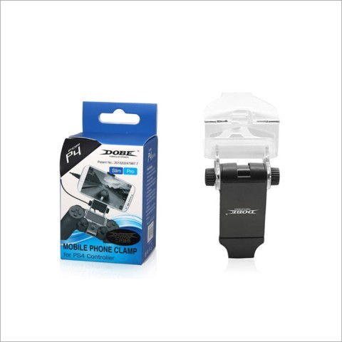 Mobile phone clamp for ps4 controller