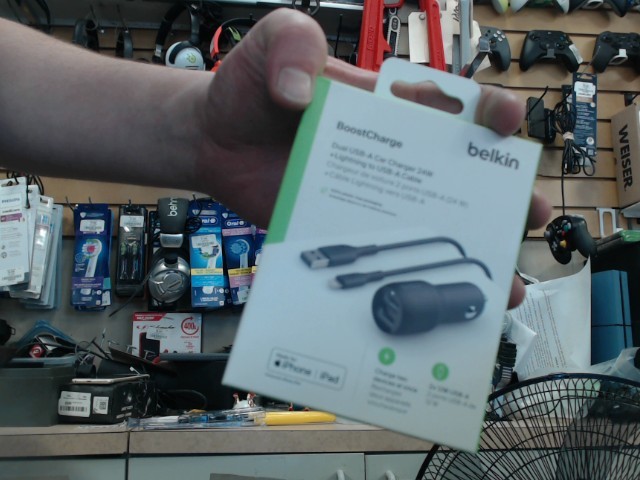 Dualusb car lightning usb