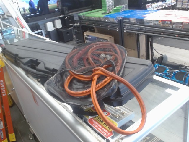 Cable a booster avec sac